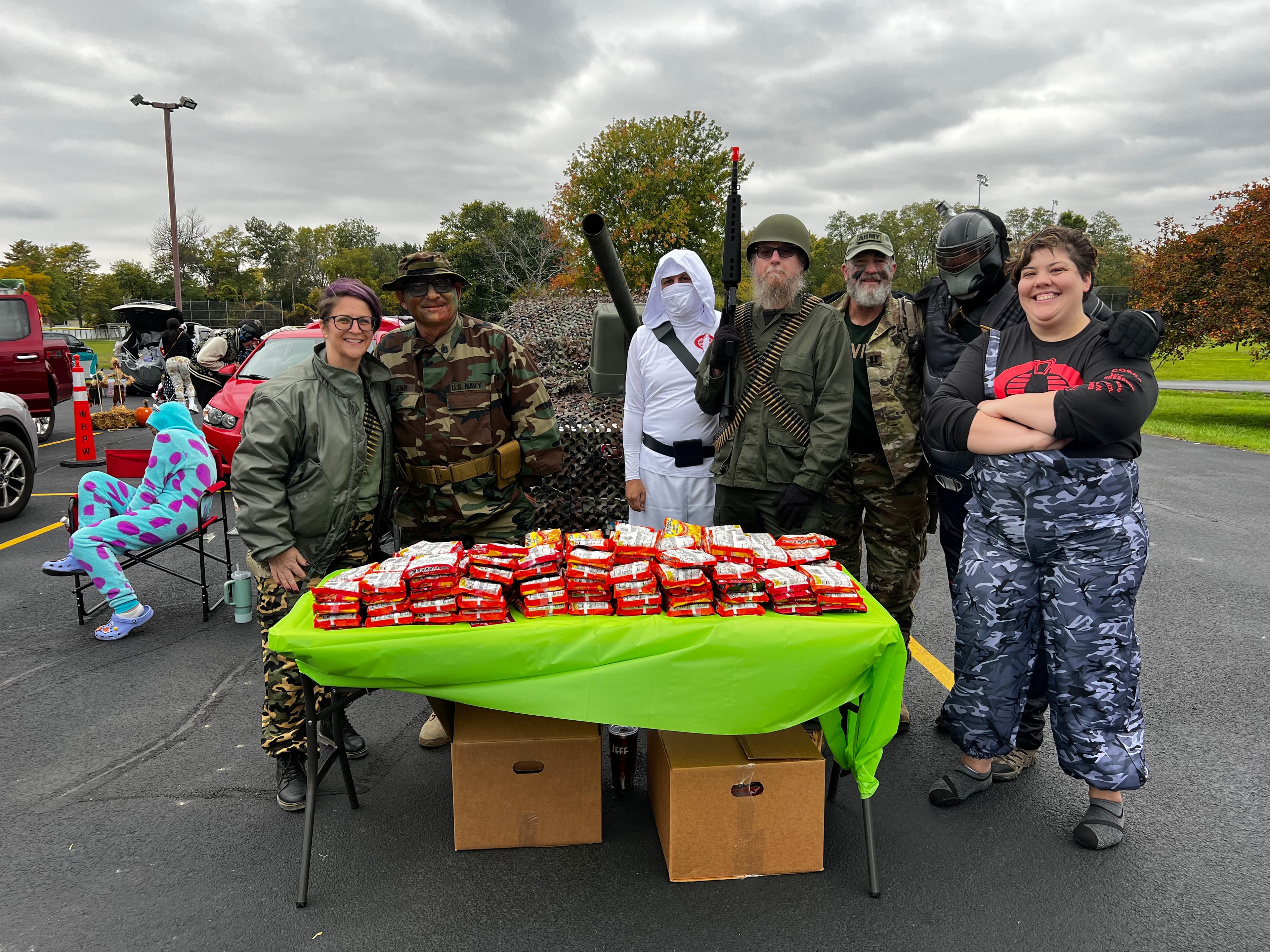 G.I. Joe costumed group